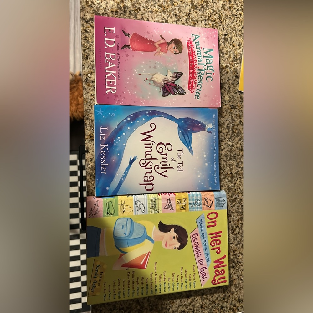 The Tail of Emily Windsnap by Liz Kessler - Blue Mermaid Cover